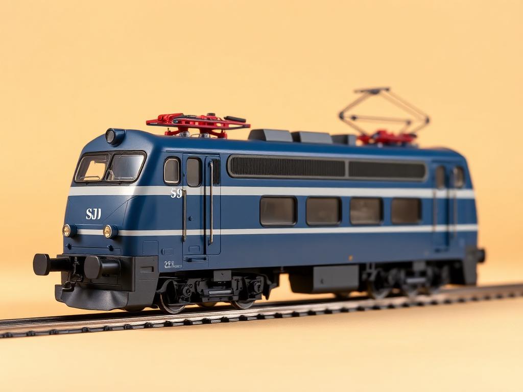 Ellok Rc6 SJ blå