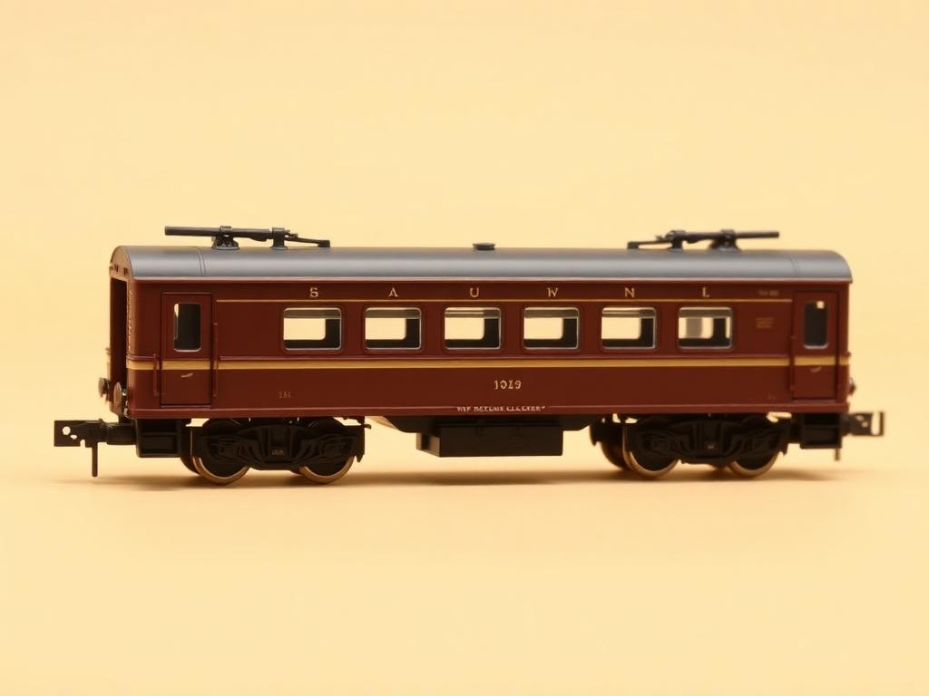 Personvagn Bo4 brun
